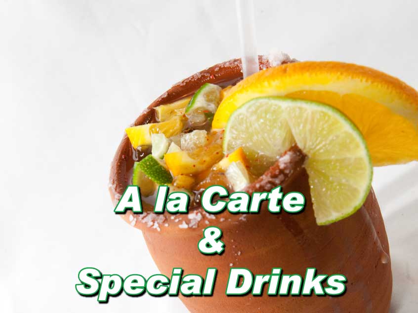 Dinner combos, dessert, soft drinks